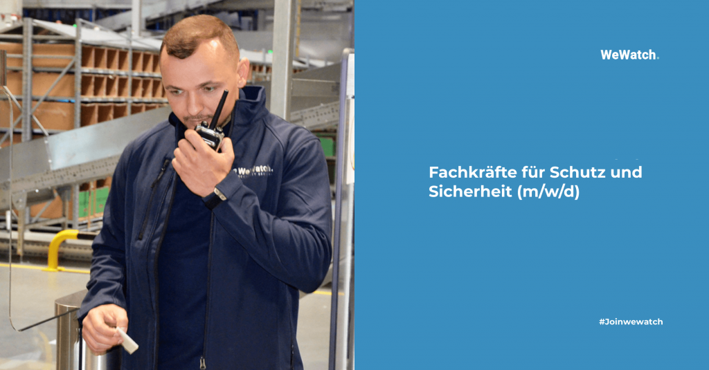 Meister Für Schutz Und Sicherheit Ihk München Meister für Schutz und Sicherheit (m/w/d) | WeWatch Security Service